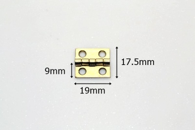 Brass Plated ¾'' Butt Hinge pack (2 hinges)